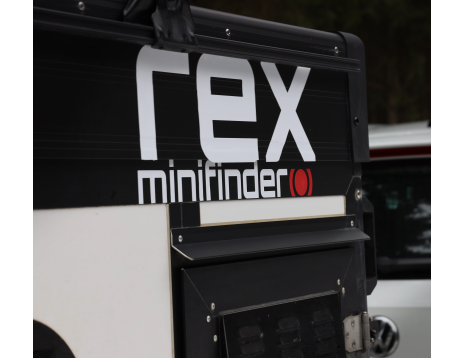 MiniFinder Rex Decal Duo White
