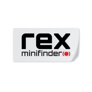 MiniFinder Rex Aufkleber
