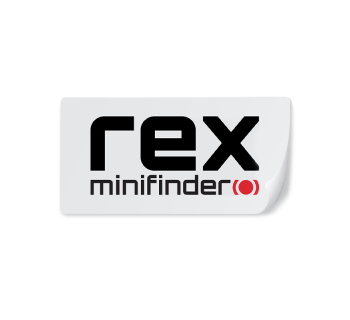 MiniFinder Rex Aufkleber