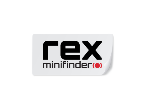 MiniFinder Rex Mærkat