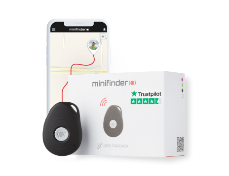 MiniFinder Pico - smart GPS tracker med alarm!