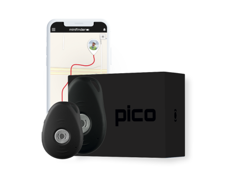 MiniFinder Pico - smart GPS tracker with alarm!