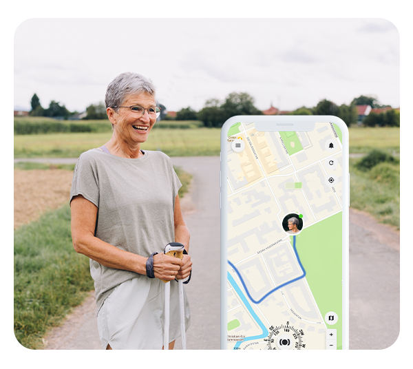 Persönlicher Alarm mit GPS