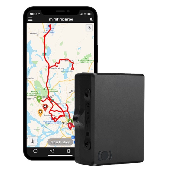 GPS tracker for motor boats etc